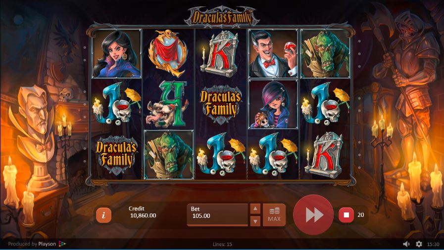 Dracula's Family Slot Game Review: Meet Count Dracula and his infamous family and Win Big Money